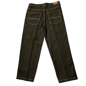 Y2K Risk Jeans Sean Coffection 38X34 Hip Hop Baggy Skater Skateboard Grunge